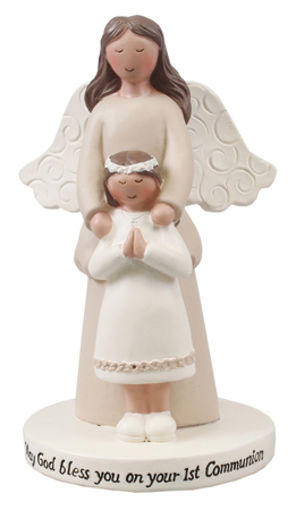 Picture of HOLY COMMUNION ANGEL STATUE GIRL